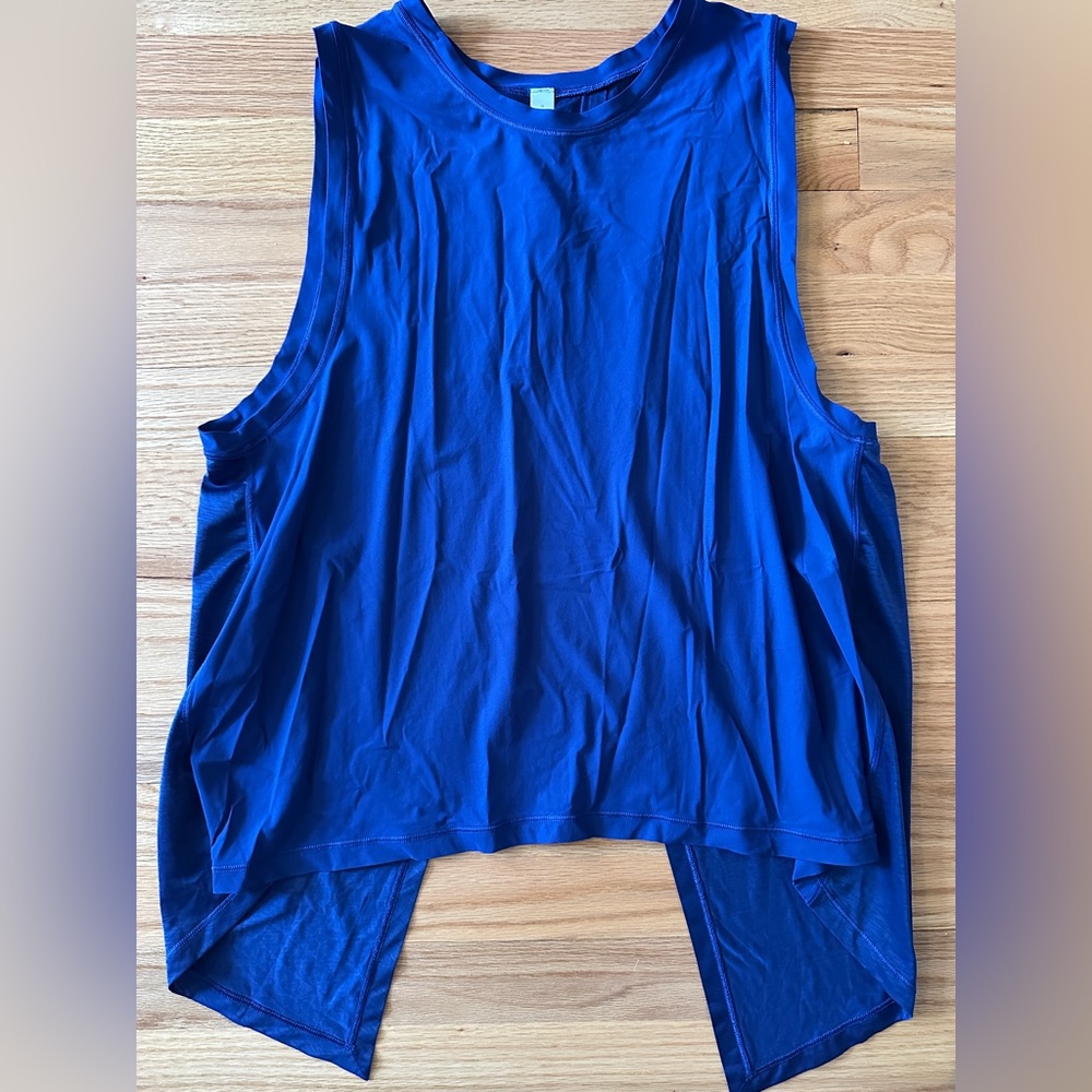 Lululemon Tank Top, Royal Blue, Size 8